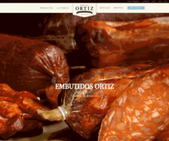 Embutidosortiz.com(Tienda on line) Screenshot