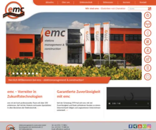 EMC-Austria.at(EMC) Screenshot