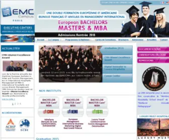 EMC-Campus.com(EMC Campus) Screenshot