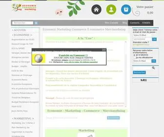 EMC-Mag.com(Economie Marketing Commerce E) Screenshot