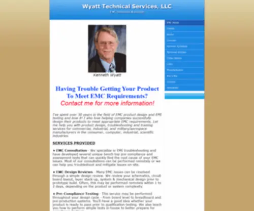 EMC-Seminars.com(EMC Home) Screenshot