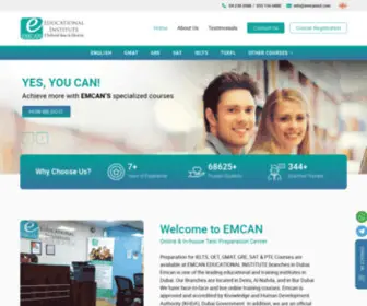 Emcaned.com(Prepare for exams) Screenshot