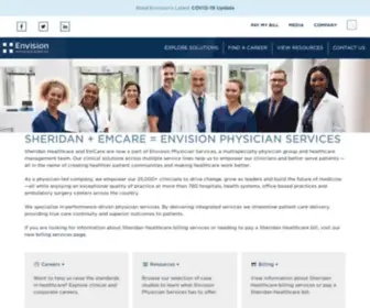 Emcare.com(Medical Staffing Solutions) Screenshot