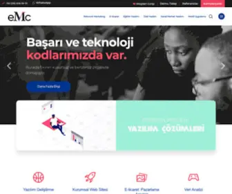 Emcbilisim.com(EMc Bilişim) Screenshot