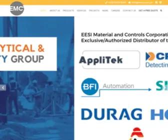 EMCC.com.ph(EESI MATERIAL & CORPORATION (EMCC)) Screenshot