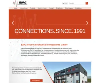 EMC.de(EMC electro mechanical components GmbH) Screenshot