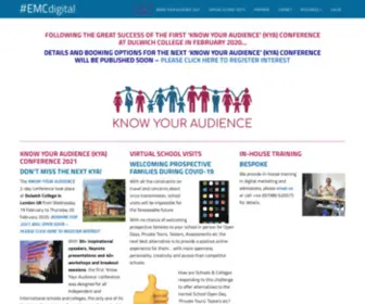 EmCDigital.com(Professional Development & Training for Schools) Screenshot