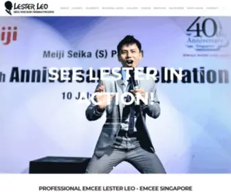 Emceelester.com(Lester Leo) Screenshot