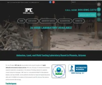 Emclabs.com(EMC Labs) Screenshot