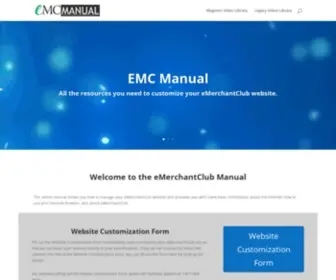 Emcmanual.com(EMerchantClub Member Manual) Screenshot
