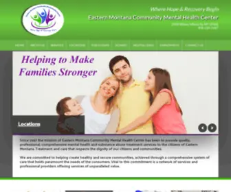 EMCMHC.com(Where Hope & Recovery Begin) Screenshot