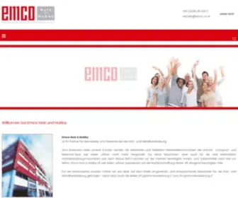 Emco.or.at(Emco Holz & Hobby ist der Partner für Heimwerker und Gewerbe bei der Holz) Screenshot