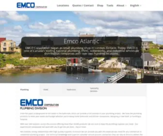 Emcoatlantic.ca(EMCO Corporation) Screenshot