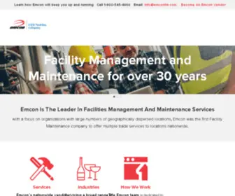 Emconfm.com(Facility Management and Maintenance for over 25 years) Screenshot