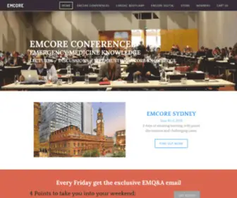 Emcore.com.au(EMCORE CONFERENCE) Screenshot