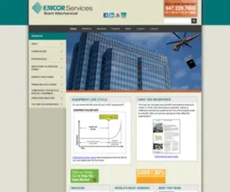 Emcortmi.com(HVAC Repair Chicago) Screenshot