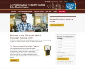 Emcourse.com(Electromechanical Technician Training) Screenshot