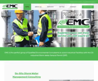 Emcstormwater.com(Environmental Management Consulting) Screenshot