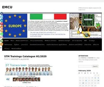 Emcu.eu(By E.Marinoni) Screenshot