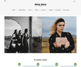 Emdas.it(Miumiu Negozio Poco Costose Per Donna.Sconti Fino Al 60%) Screenshot