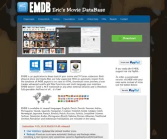 EMDB.eu(Eric's Movie Database) Screenshot