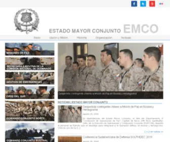 EMDN.cl(ESTADO MAYOR CONJUNTO) Screenshot