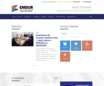 Emdur.com.br(Emdur) Screenshot