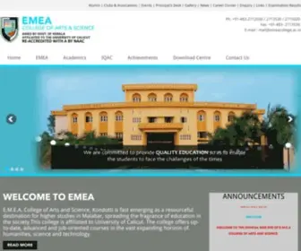 Emeacollege.ac.in(EMEA College) Screenshot
