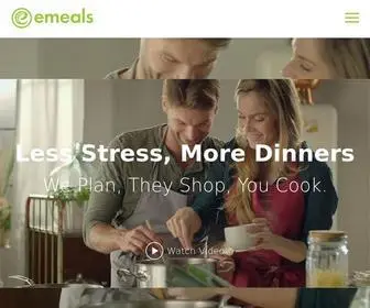 Emeals.com(Meal Planning Made Simple) Screenshot