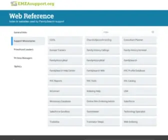 Emeasupport.org(FamilySearch Web Reference) Screenshot