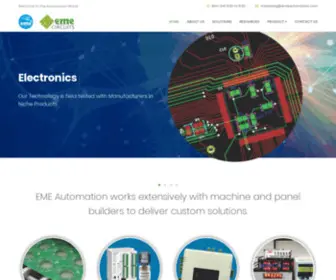 Emecircuits.com(Goa based EME Automation) Screenshot