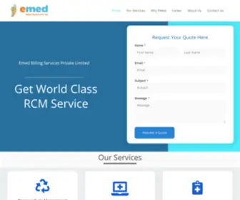 Emedbillingservices.com(Billing Services) Screenshot