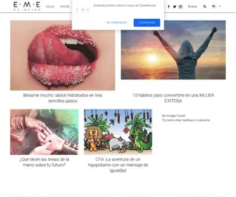 Emedemujer.com(Hispanas en USA aquí está el mejor portal femenino) Screenshot