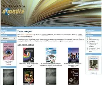 Emedia-Ksiegarnia.pl(E-księgarnia Internetowa Wydawnictwa `e media`) Screenshot