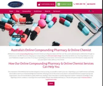 Emedical.com.au(Online Chemist & Online Pharmacy Australia) Screenshot