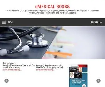 Emedicalbooks.com(MEDICAL BOOKS LIBRARY) Screenshot