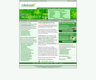 Emedicinal.com(Medicinal Herbs) Screenshot