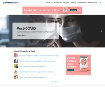 Emedicinehealth.com(Experts in everyday emergencies) Screenshot