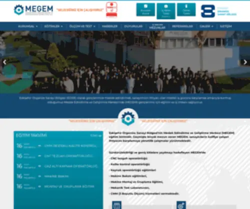 Emegem.com.tr(Eskişehir Meslek Edindirme ve Geliştirme Merkezi) Screenshot