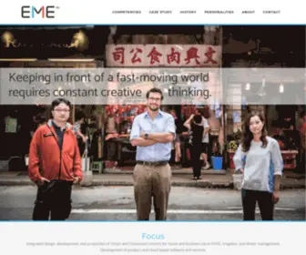 Emehk.com(The EME group) Screenshot