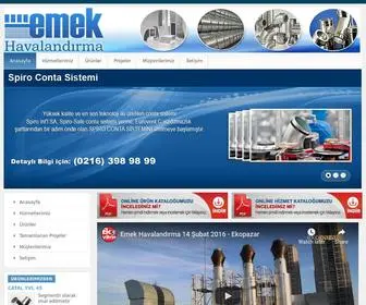 Emekhavalandirma.com(Alüminyum Profil) Screenshot