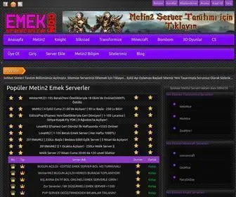 Emekserverler.com(Emek Serverler) Screenshot