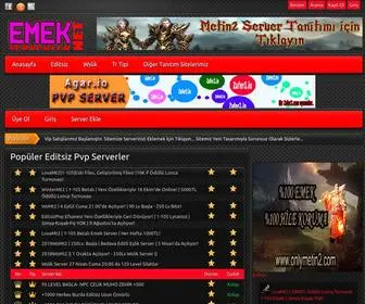 Emekserverler.net(Emek Serverler) Screenshot