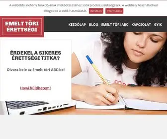 Emelttortenelem.hu(Emelt Töri Érettségi) Screenshot