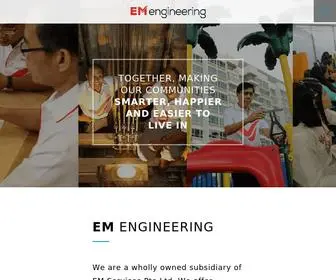 Emengineering.com.sg(EM Engineering) Screenshot