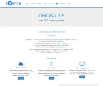 Emenka.be(Welkom bij eMenKa) Screenshot