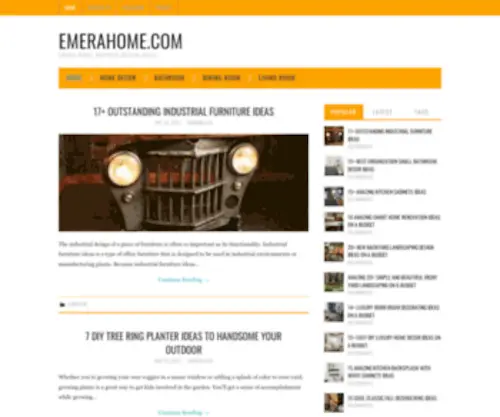 Emerahome.com(Emera Home Inspired Design Ideas) Screenshot