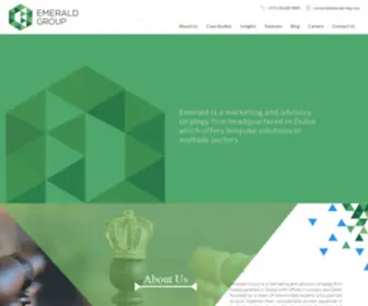 Emerald-MG.com(EMERALD Group) Screenshot