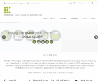 Emerald-Technology.com(Emerald Technology) Screenshot