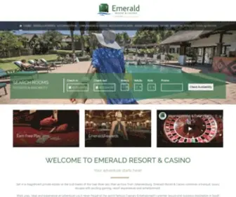 Emeraldcasino.co.za Screenshot